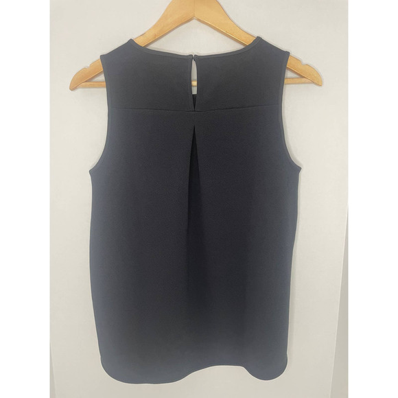LOFT Mixed Texture Sleeveless Top Women's Small Petite NWT - Picture 7 of 9